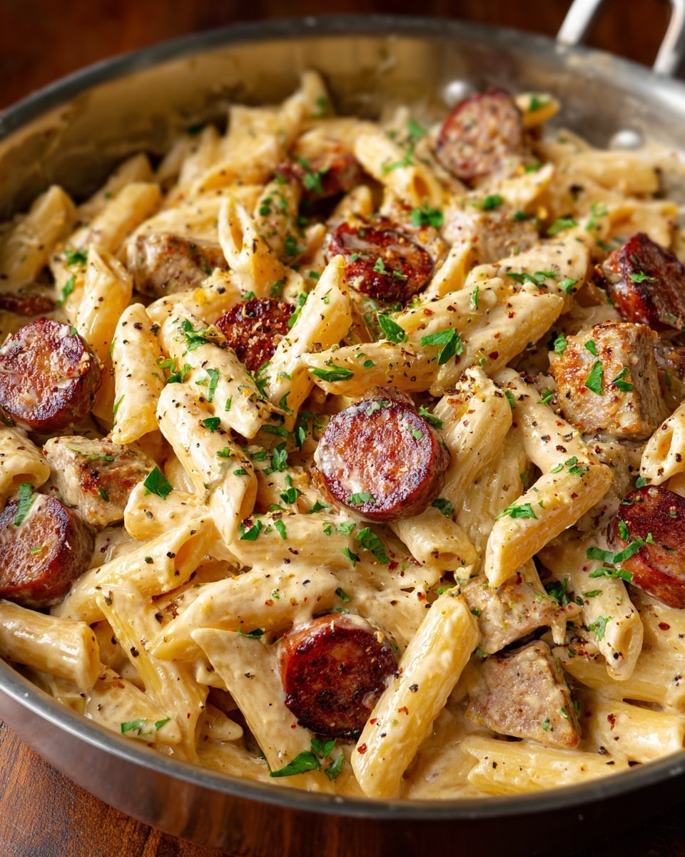 One Pot Cajun Chicken Alfredo Recipe - Recipe Image