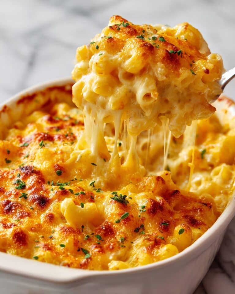 Five Cheese Baked Mac & Cheese Recipe