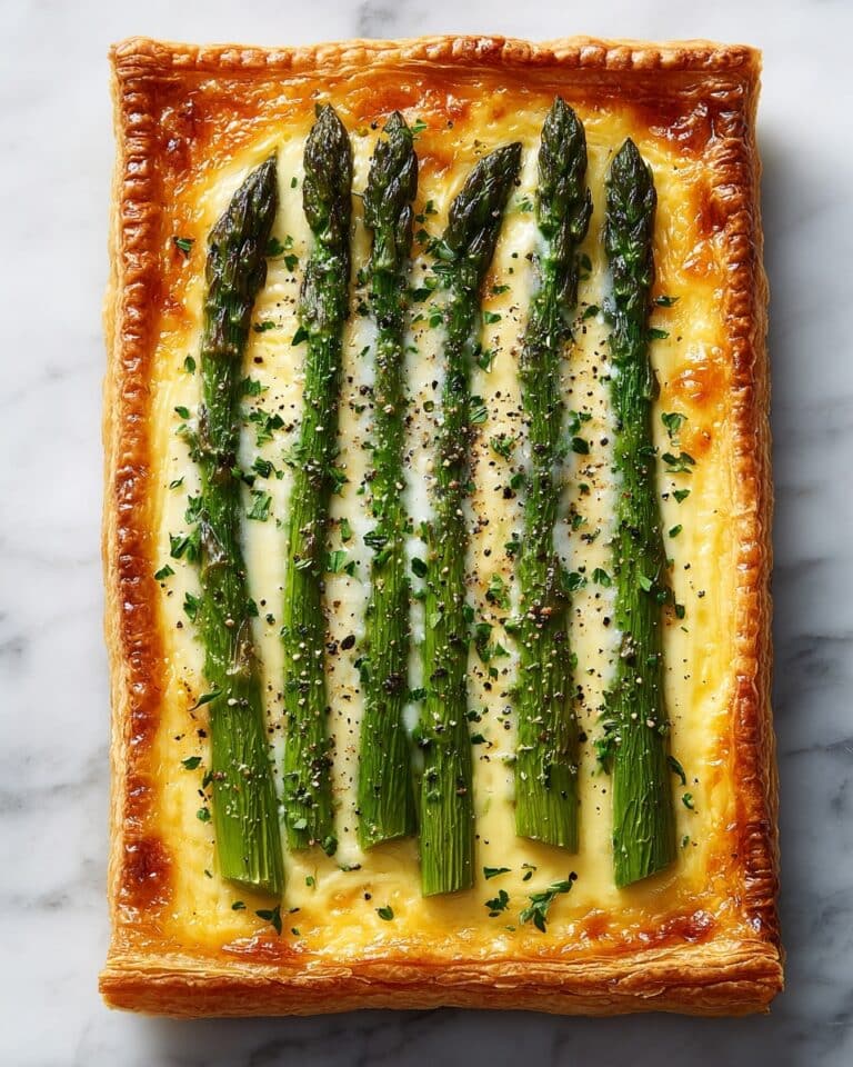 Asparagus and Goat Cheese Tart Recipe