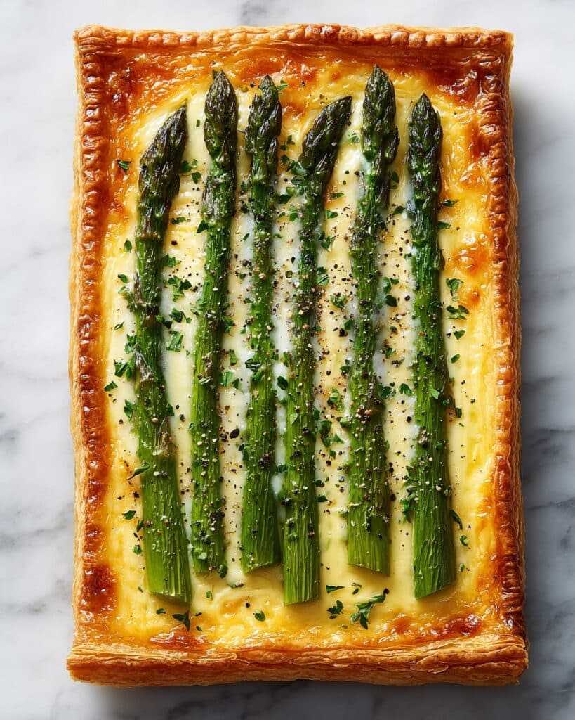 Asparagus and Goat Cheese Tart Recipe