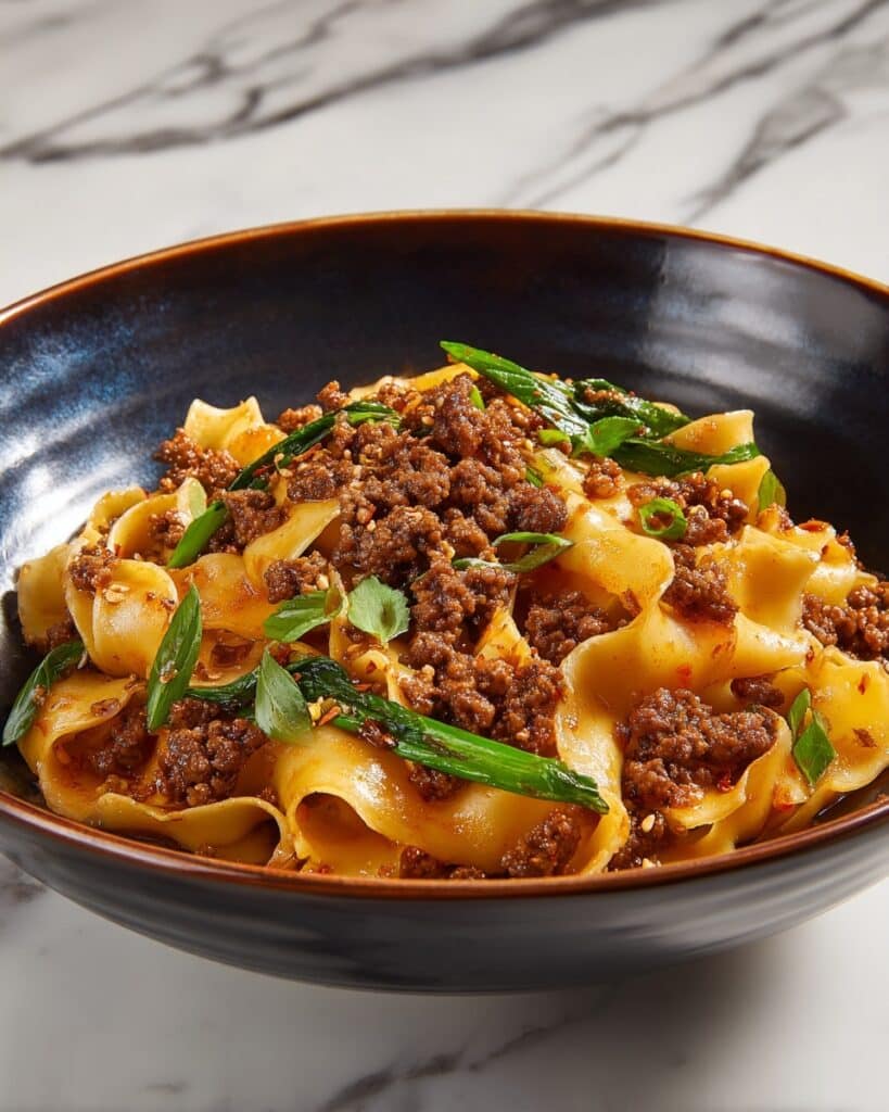 Cumin Lamb Noodles Recipe