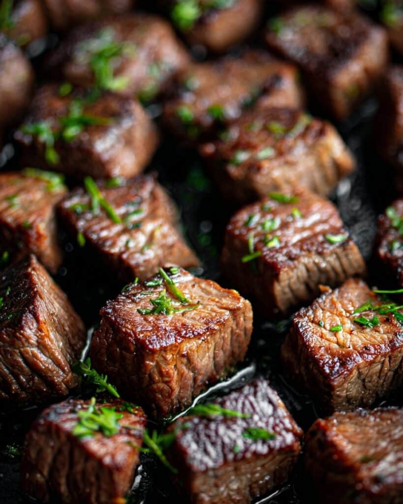 Garlic Butter Steak Bites Recipe