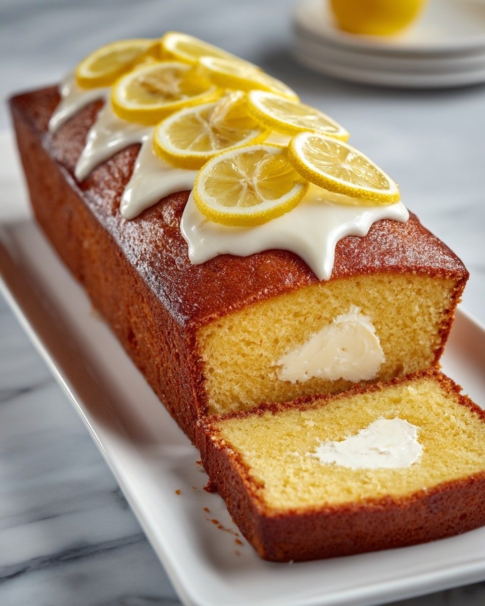 Lemon Cream Cheese Bread Recipe - Recipe Image