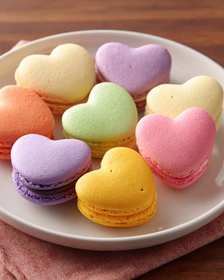 Heart-Shaped Macarons Recipe