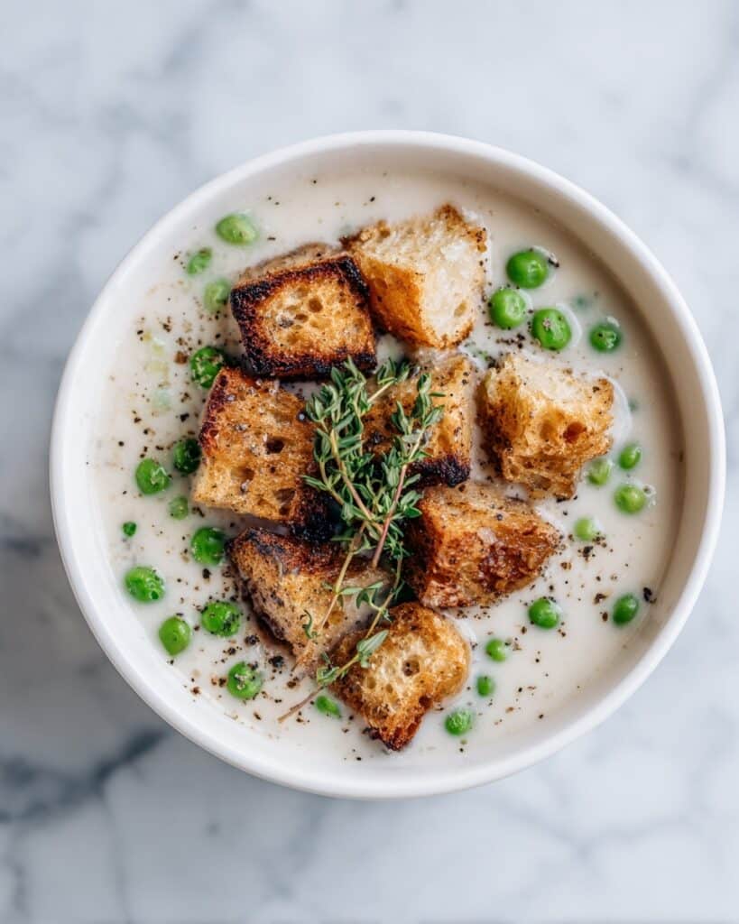 Creamy Potato and Pea Chowder Recipe