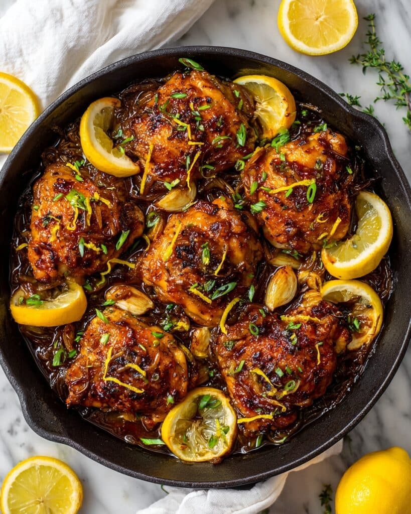 Honey Lemon Roast Chicken Recipe