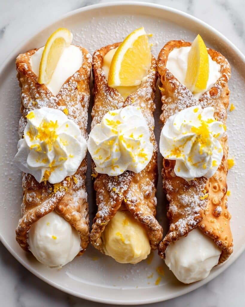 Lemon Meringue Pie Cannolis Recipe