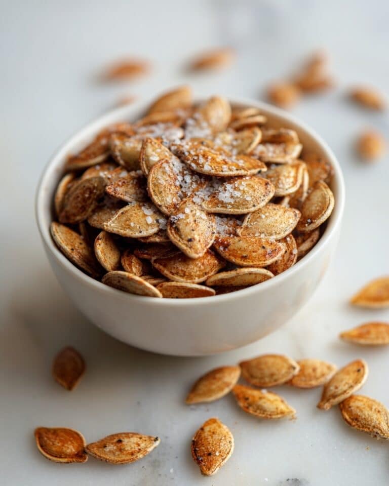 Garlic Parmesan Pumpkin Seeds Recipe