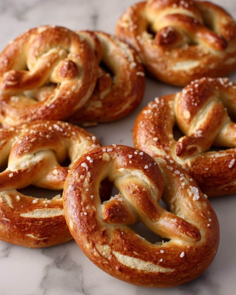 Cheese-Stuffed Pretzels Recipe