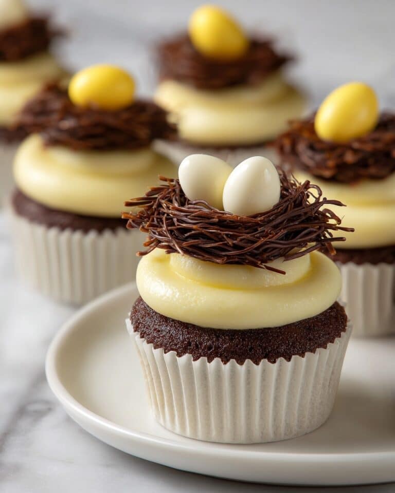 Bird’s Nest Cupcakes Recipe