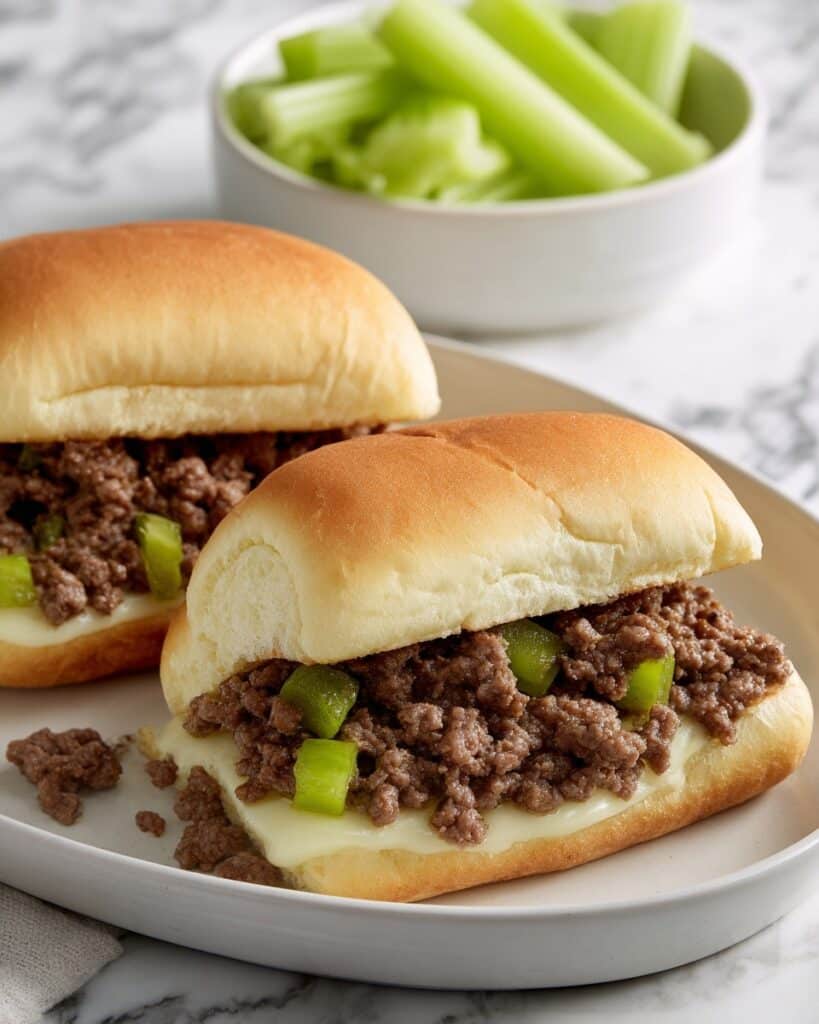 Ground Beef Philly Cheese Steak Recipe