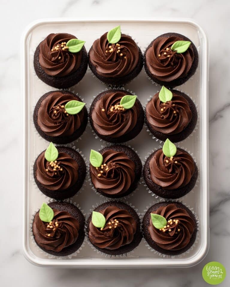 St. Patrick’s Day Frosted Bite Brownies Recipe