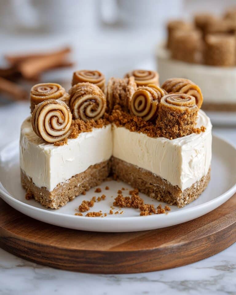 Decadent Cinnamon Roll Cheesecake Recipe