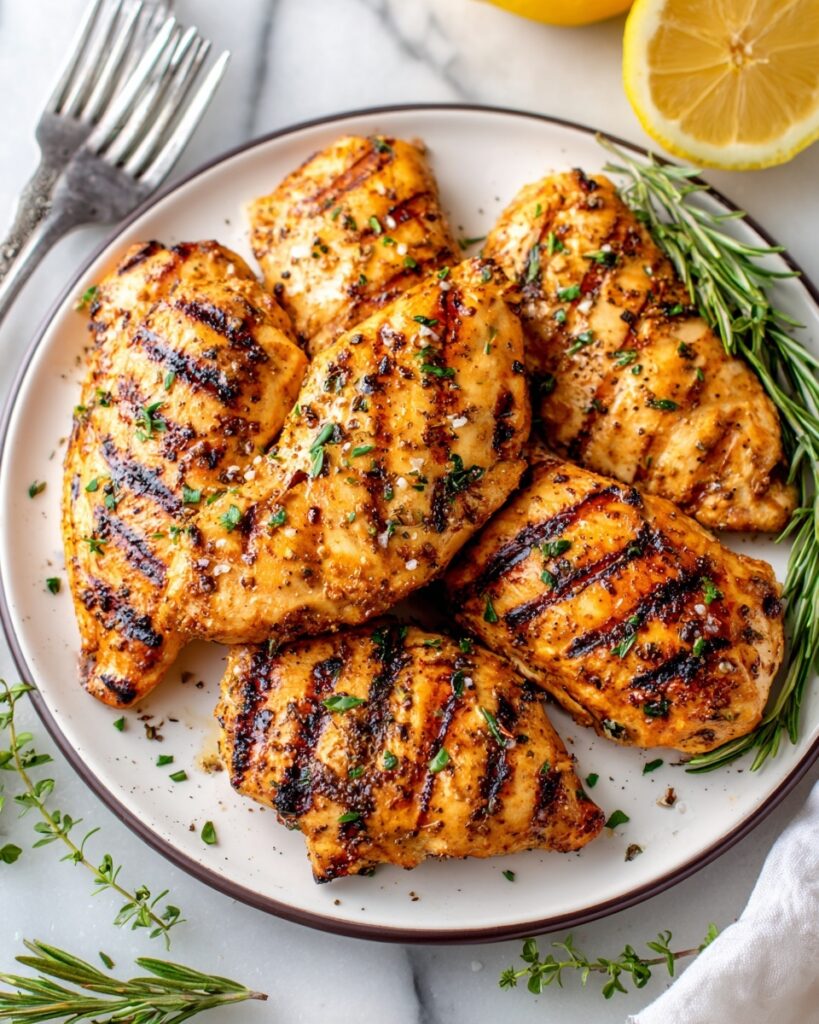Lemon Herb Grilled Chicken Recipe