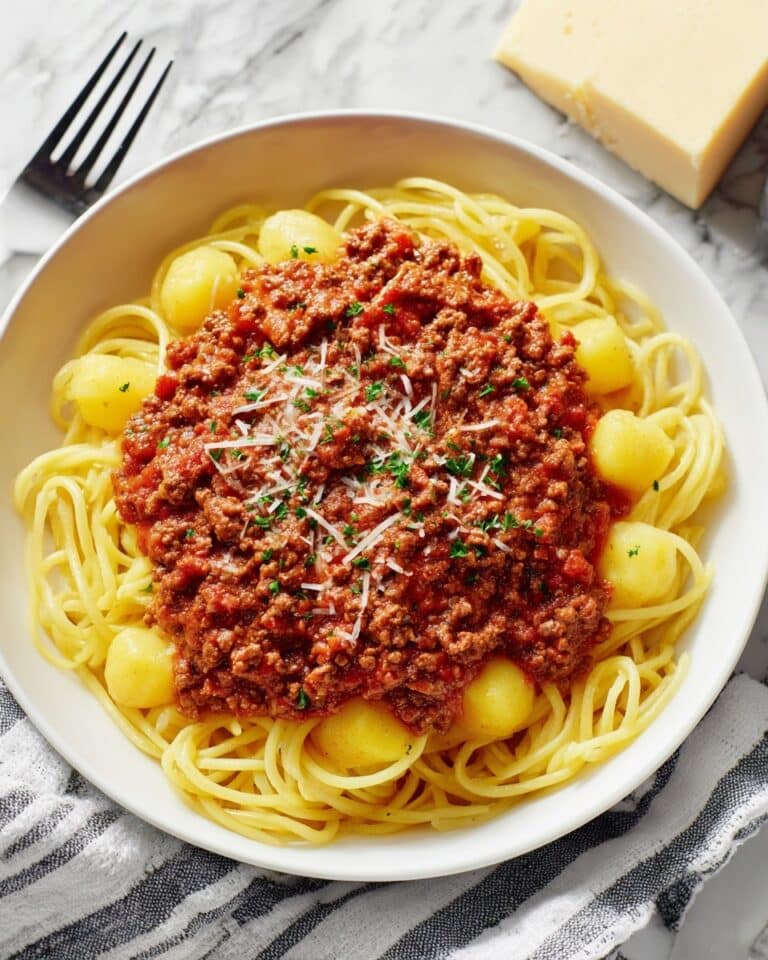 Gnocchi Bolognese Recipe