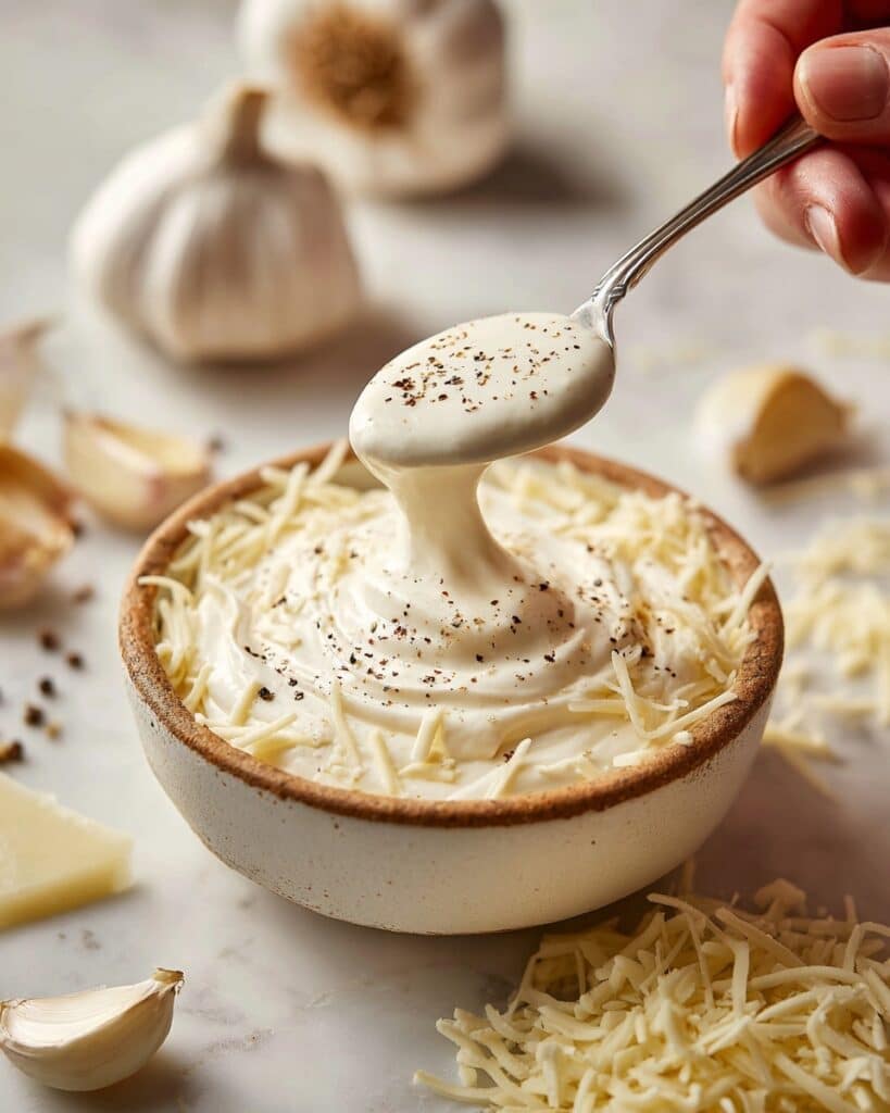 White Garlic Pizza Sauce Recipe