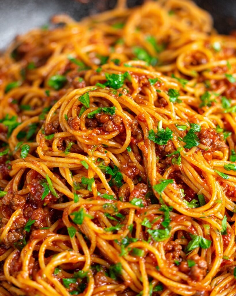 Cowboy Spaghetti Recipe
