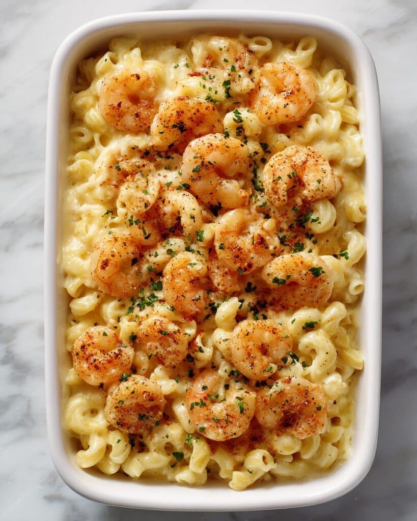 Shrimp Scampi Pasta Bake Recipe