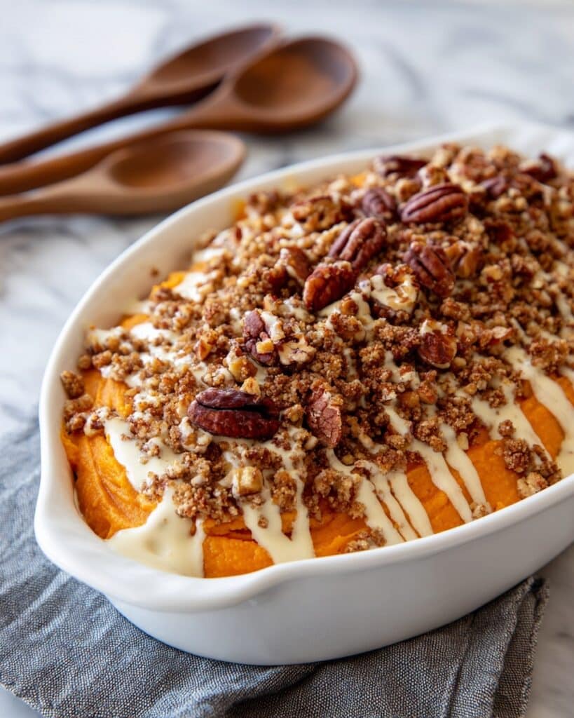 Southern Maple Sweet Potato Casserole Recipe