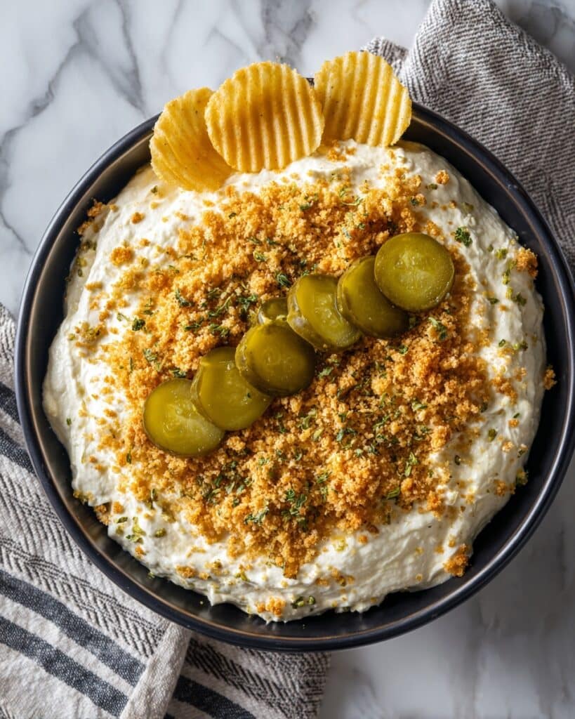 Fried Pickle Ranch Dip Recipe