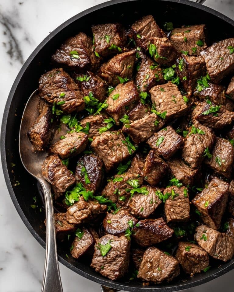 Cajun Garlic Butter Steak Bites Recipe