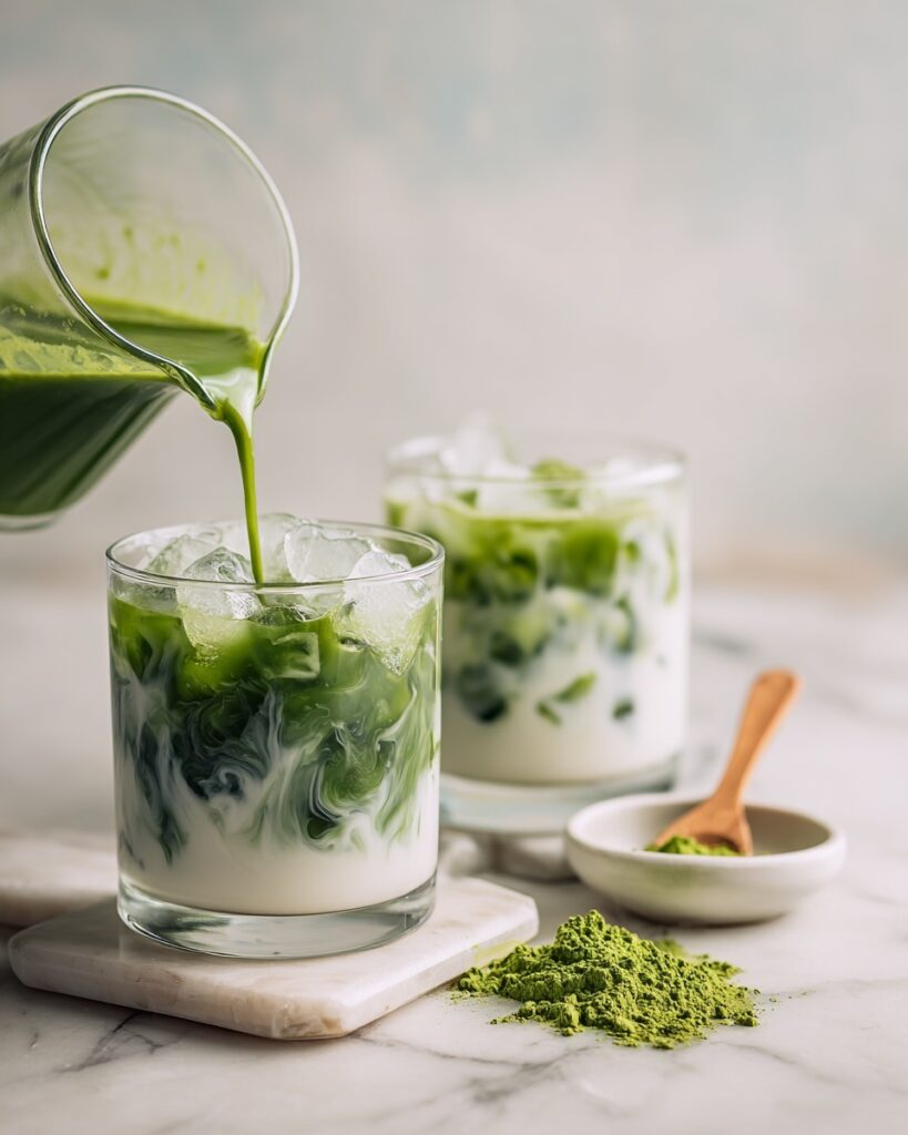 Iced Matcha Latte Recipe