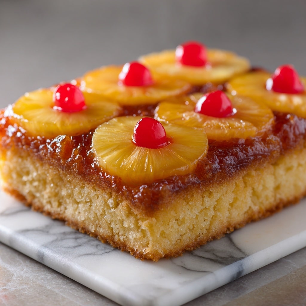 Easy Pineapple Upside Down Cake Recipe - Recipe Image