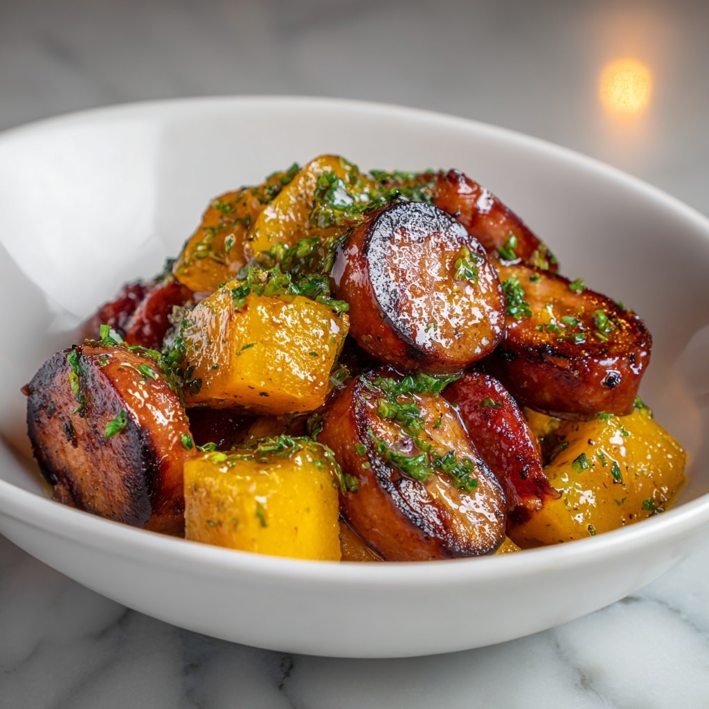 Sausage Sweet Potatoes Honey Garlic: A Delicious One-Pan Recipe for Easy Weeknight Dinners Recipe