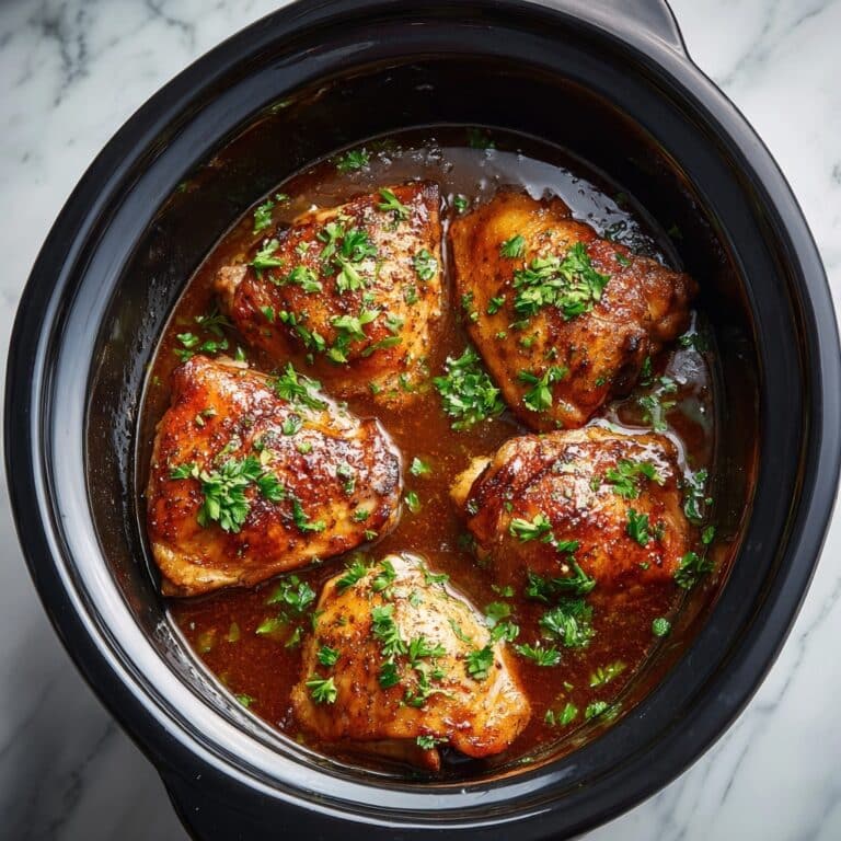 Slow Cooker Brown Sugar Garlic Chicken Recipe