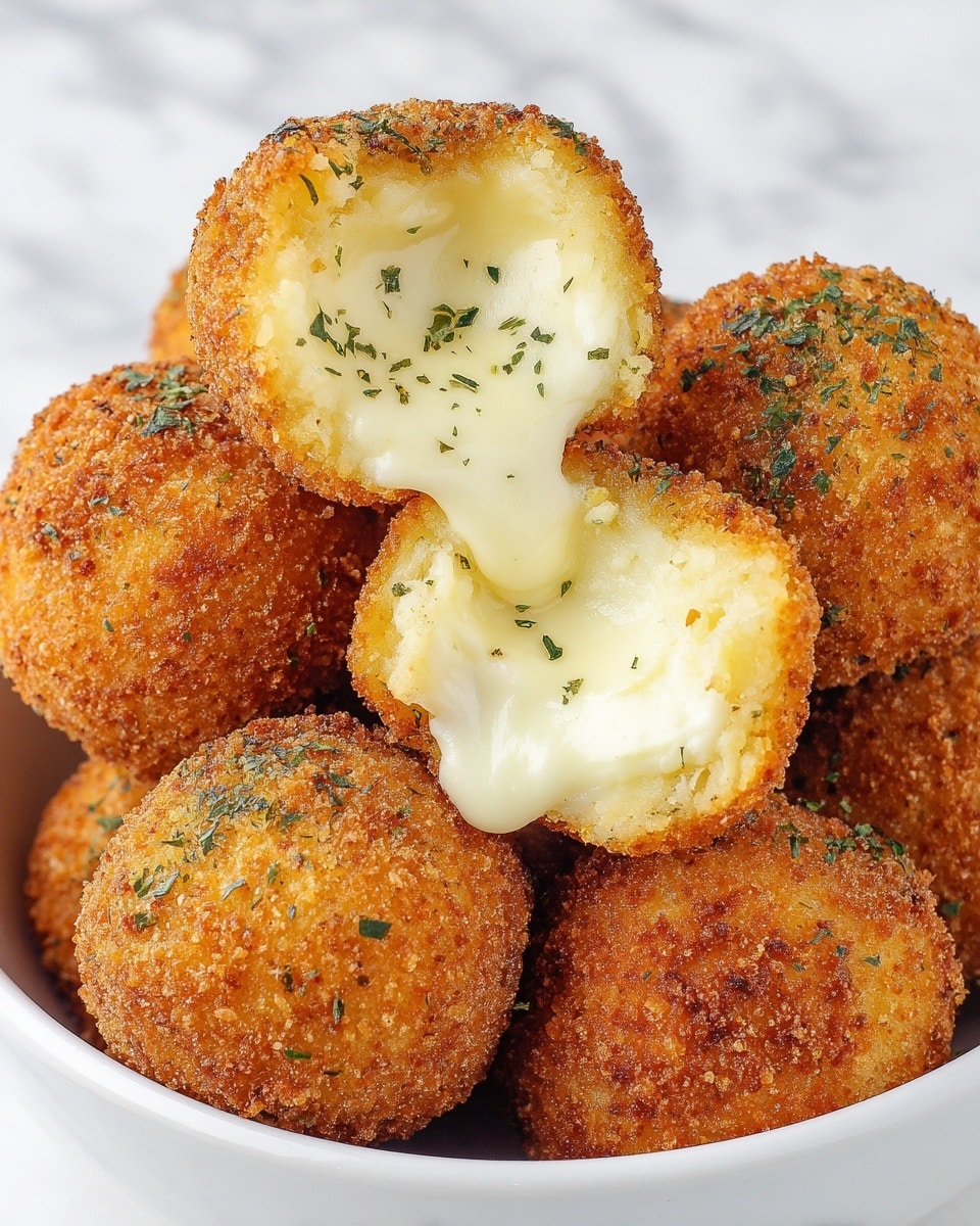 Cheesy Parmesan Mozzarella Bites Recipe - Recipe Image