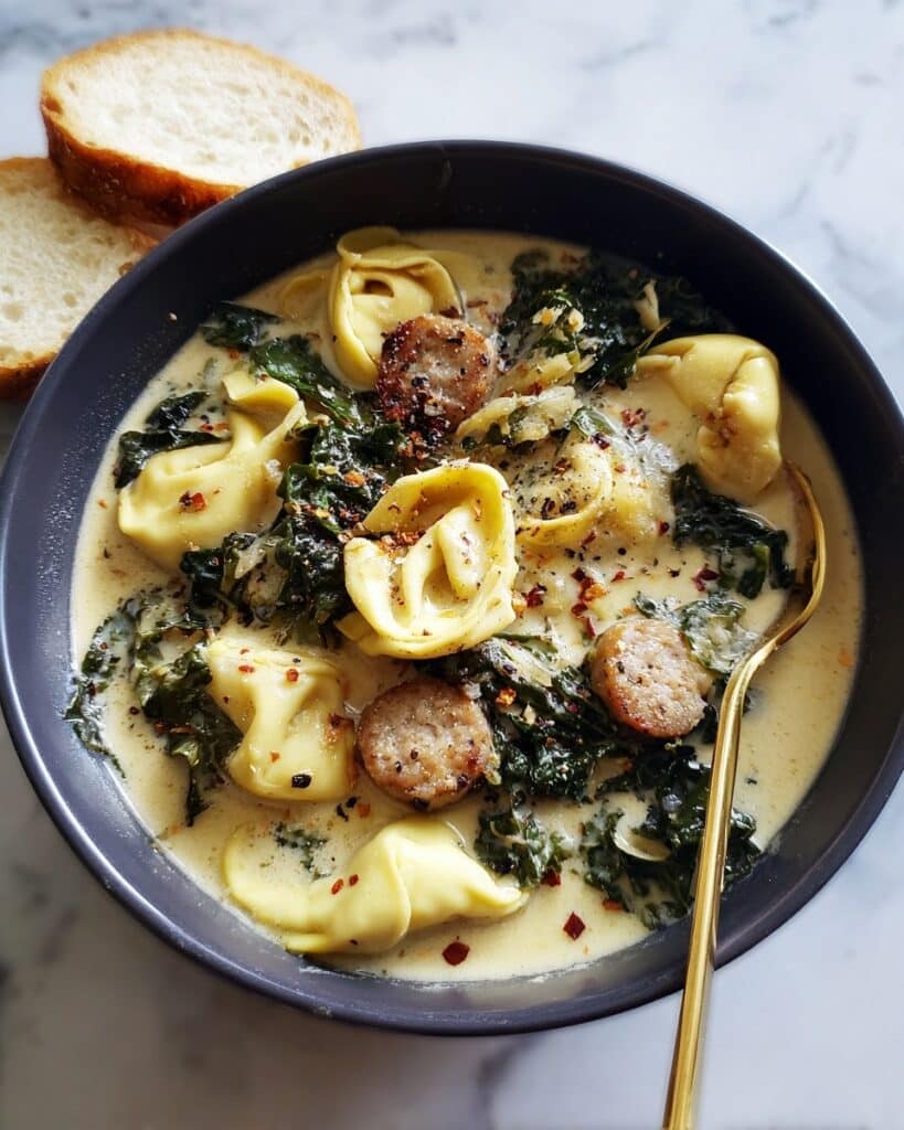 Sausage Tortellini Soup Recipe