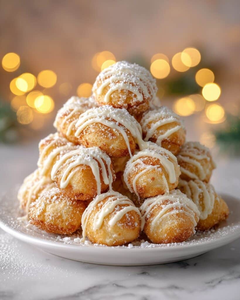 Funnel Cake Bites Recipe