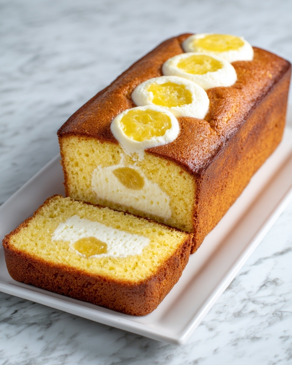 Lemon Cream Cheese Bread Recipe - Recipe Image