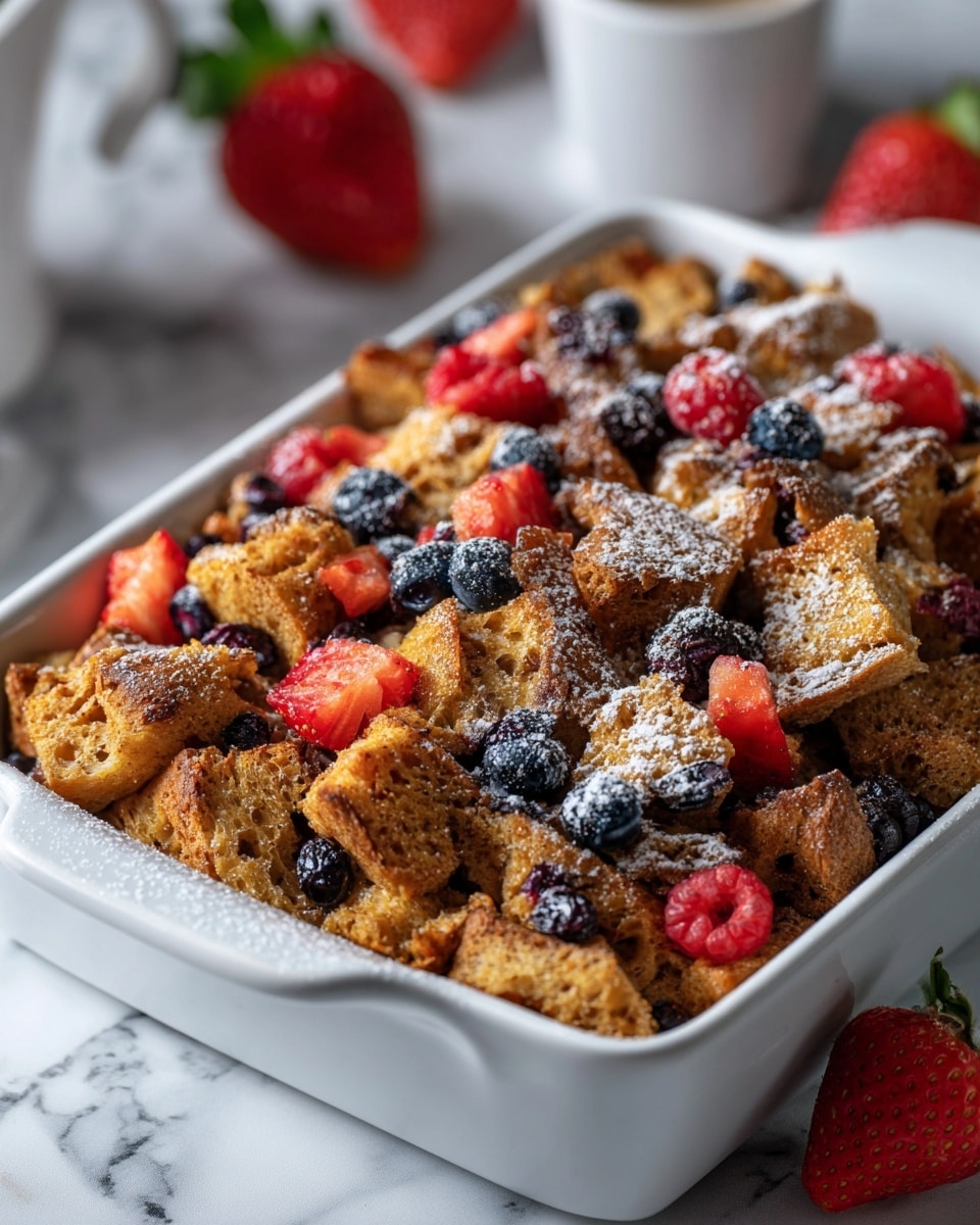 Berry Croissant Bake Recipe - Recipe Image