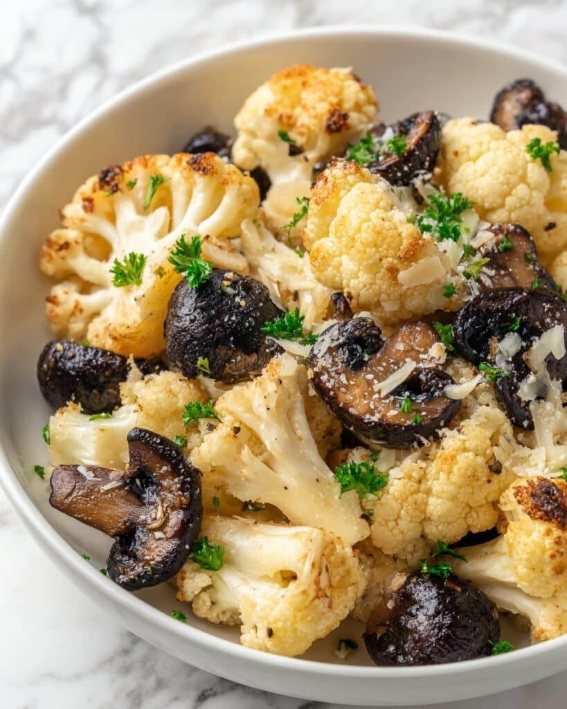 Garlic Cauliflower Mushroom Skillet: Easy One-Pan Recipe