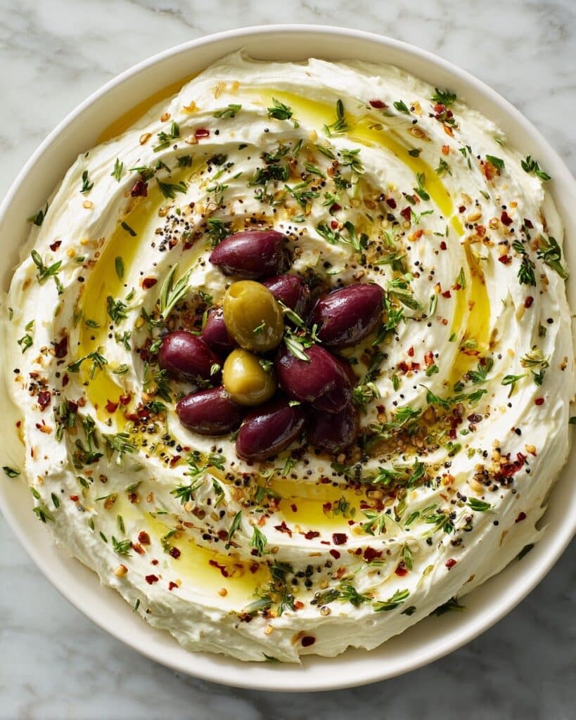 Whipped Feta with Tangy Olives Recipe