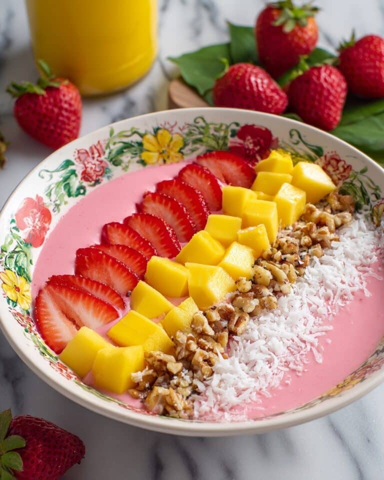 Strawberry Smoothie Bowl Recipe