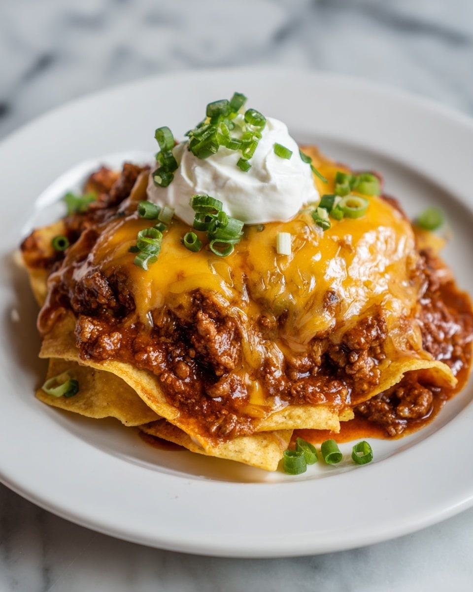 Easy Frito Pie Casserole Recipe - Recipe Image