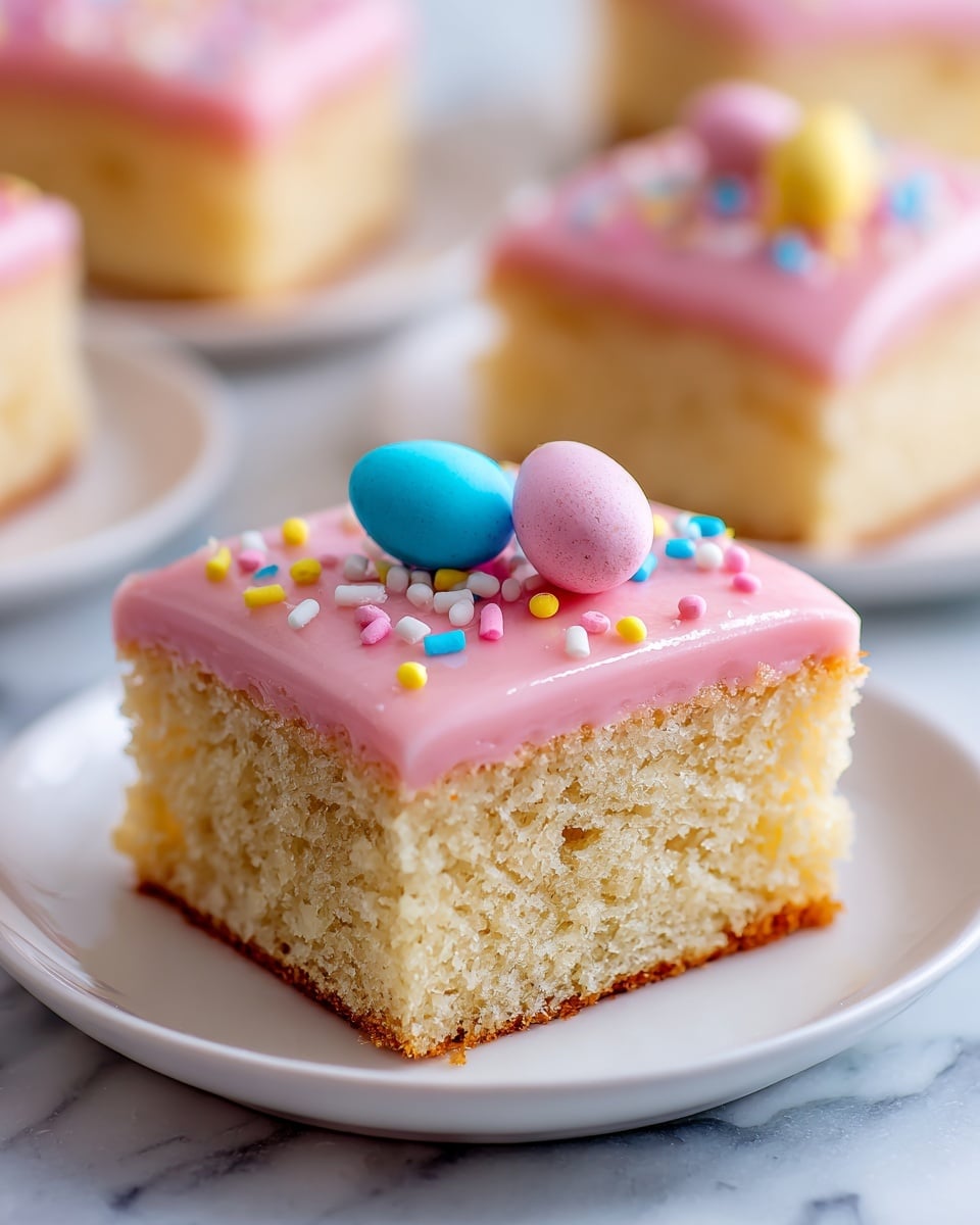 Easter Egg Sugar Cookie Bars Recipe - Recipe Image