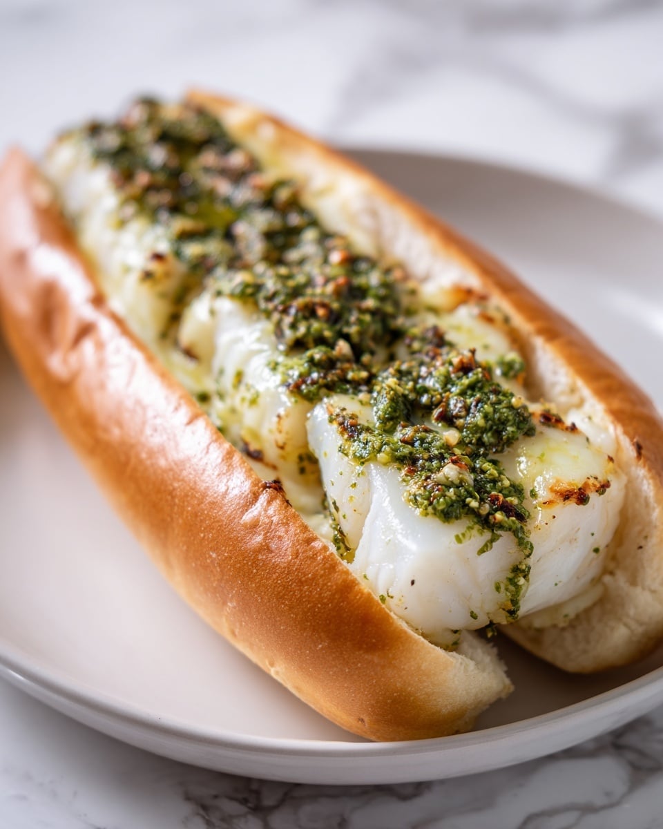 Cheesy Garlic Pesto Chicken Sliders Recipe - Recipe Image