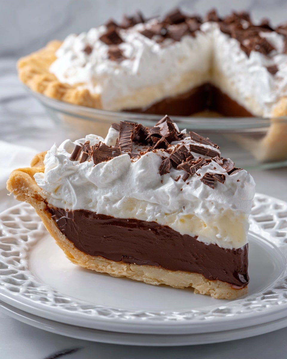 Black Bottom Pie Recipe - Recipe Image