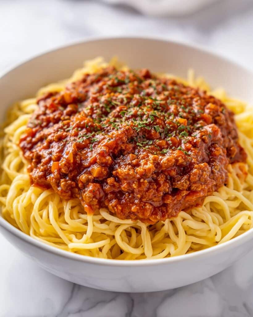 Old Fashioned Spaghetti Recipe