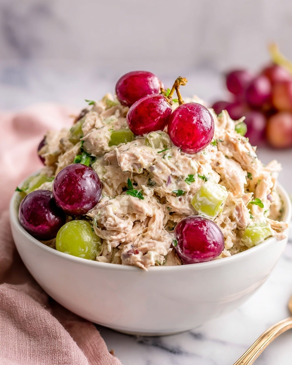 High Protein Chicken Salad Recipe - Recipe Image