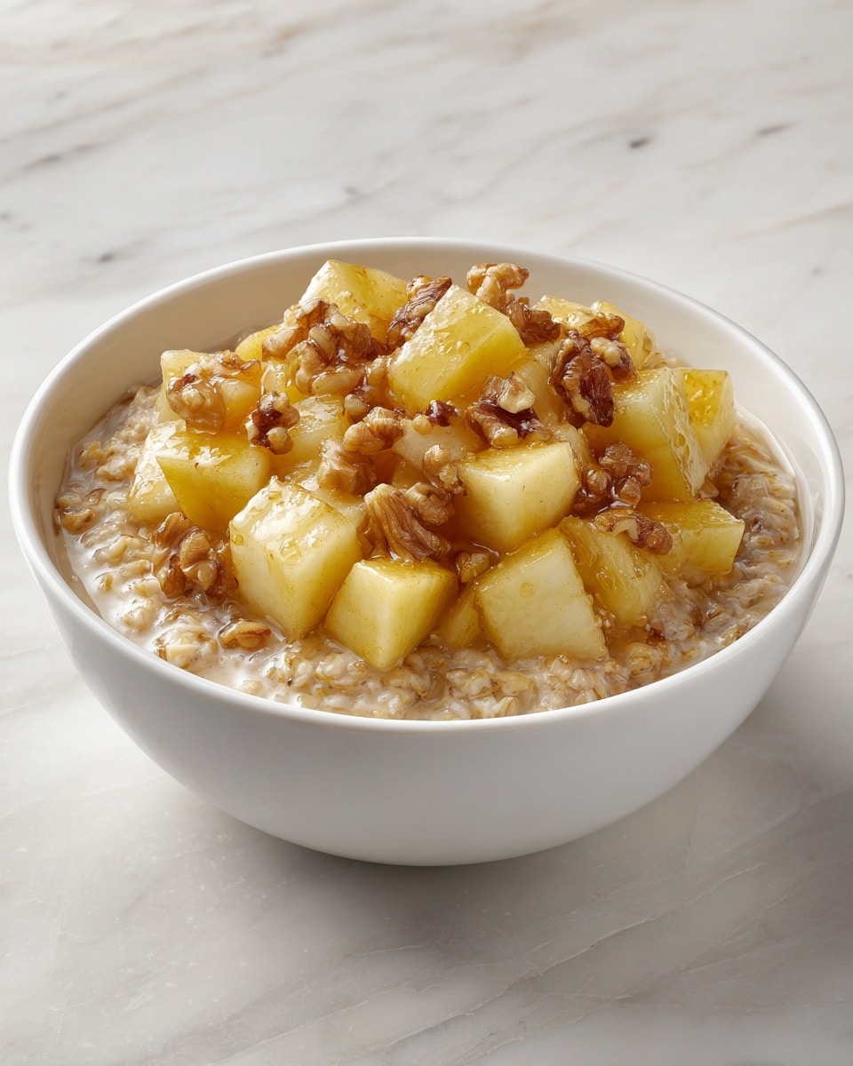 One Pot Apple Cinnamon Oatmeal Recipe - Recipe Image