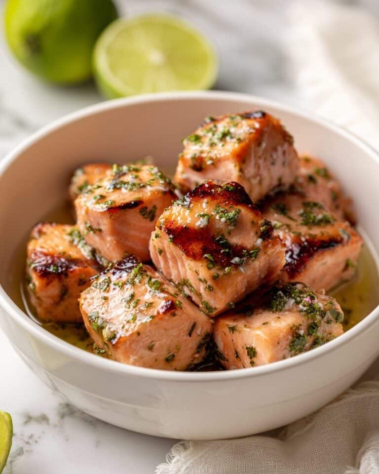 Air Fryer Bang Bang Salmon Bites Recipe