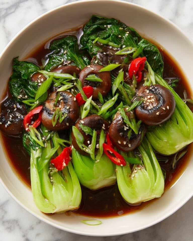 Bok Choy and Mushroom Stir Fry Recipe