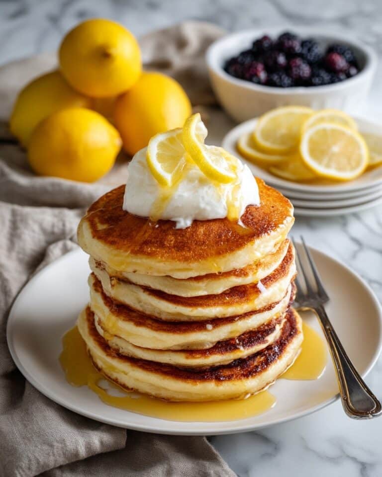 Lemon Ricotta Pancakes Recipe