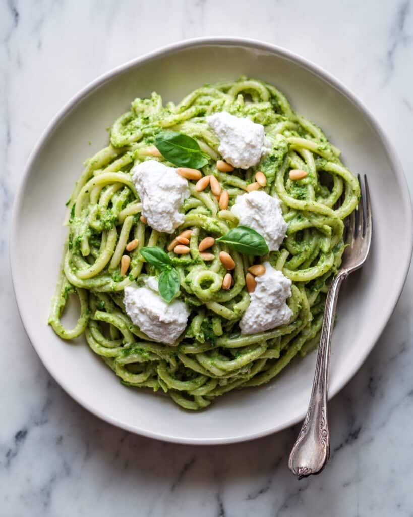 Creamy Pesto Pasta Sauce Recipe
