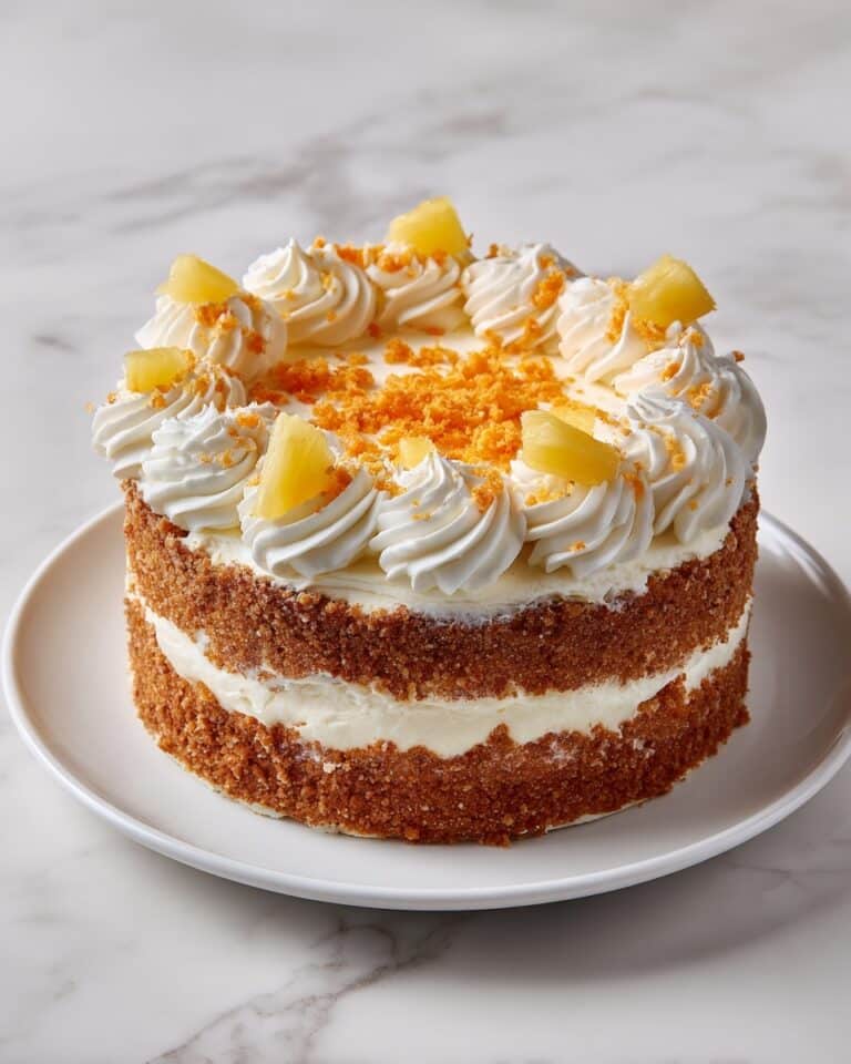 Hawaiian Carrot Pineapple Cake Recipe