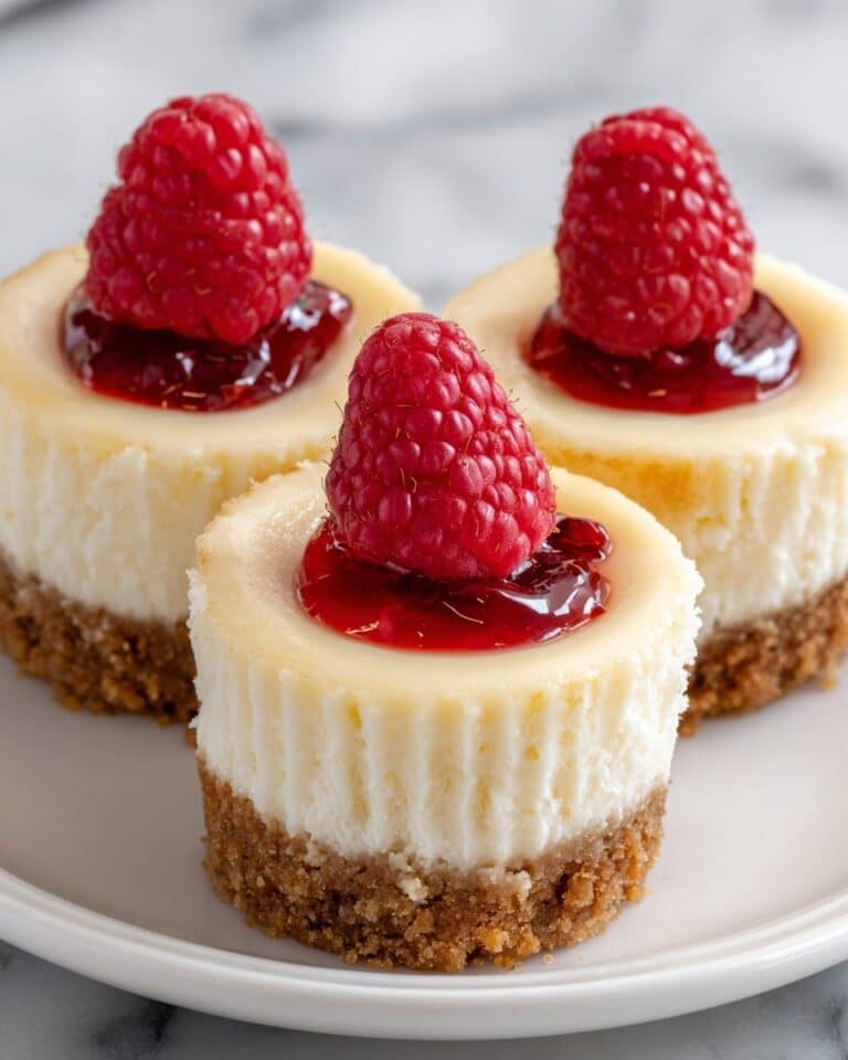 Mini Cheesecakes with Vanilla Wafer Crust Recipe